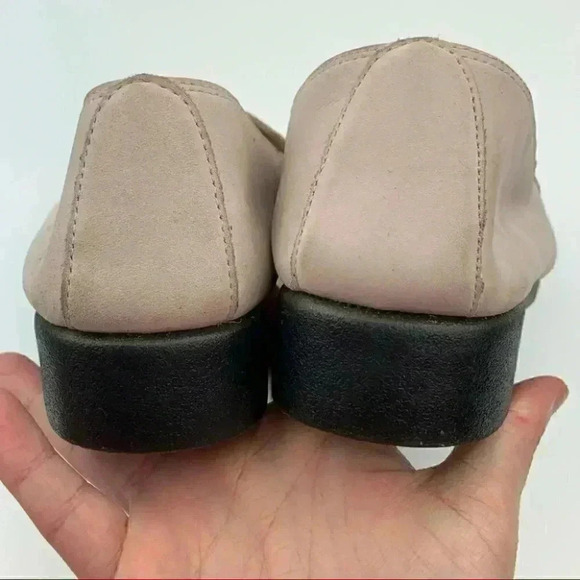 Whats what flats sz 8 linkage nubuck suede loafers - Picture 7 of 12